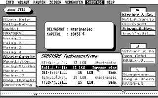 Oel Imperium (Das) atari screenshot